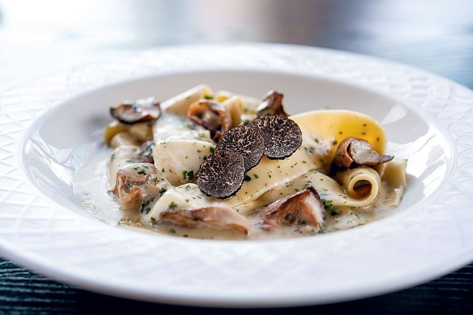 Fettuccine aux truffes fraîches